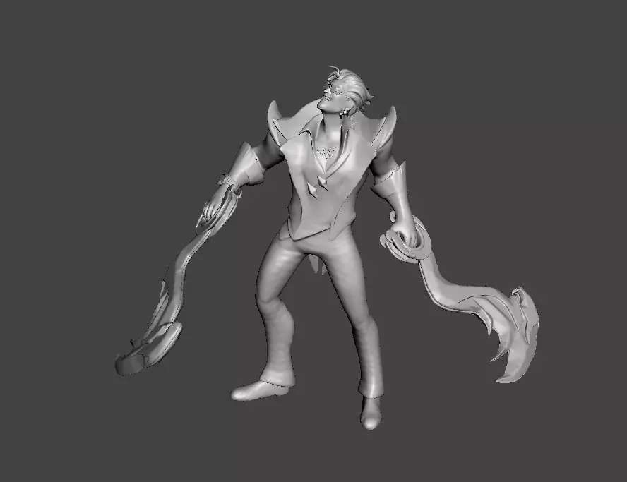 Debonair Draven 3D Model 3D print model_0