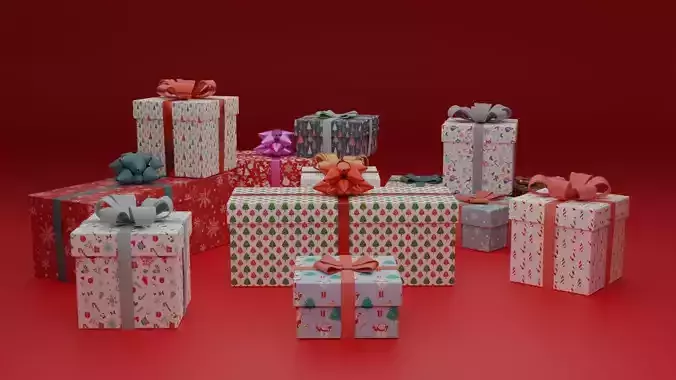 Gift Boxes Christmas