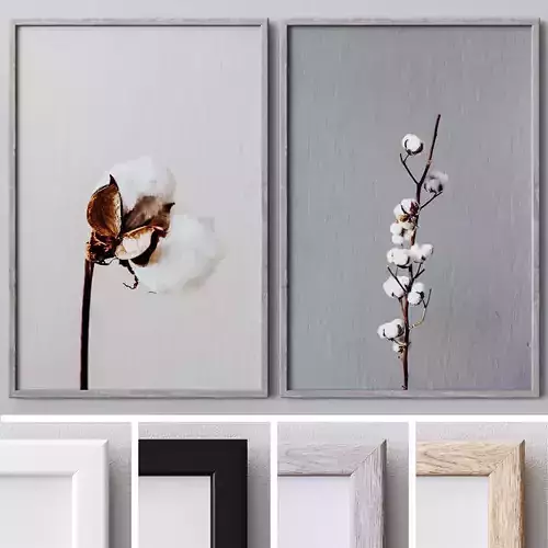 Set of large wall paintings  570