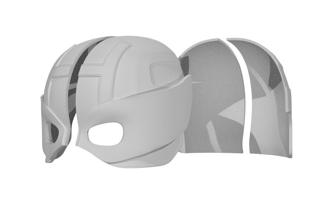 Hawkeye Helmet 3D print model_9