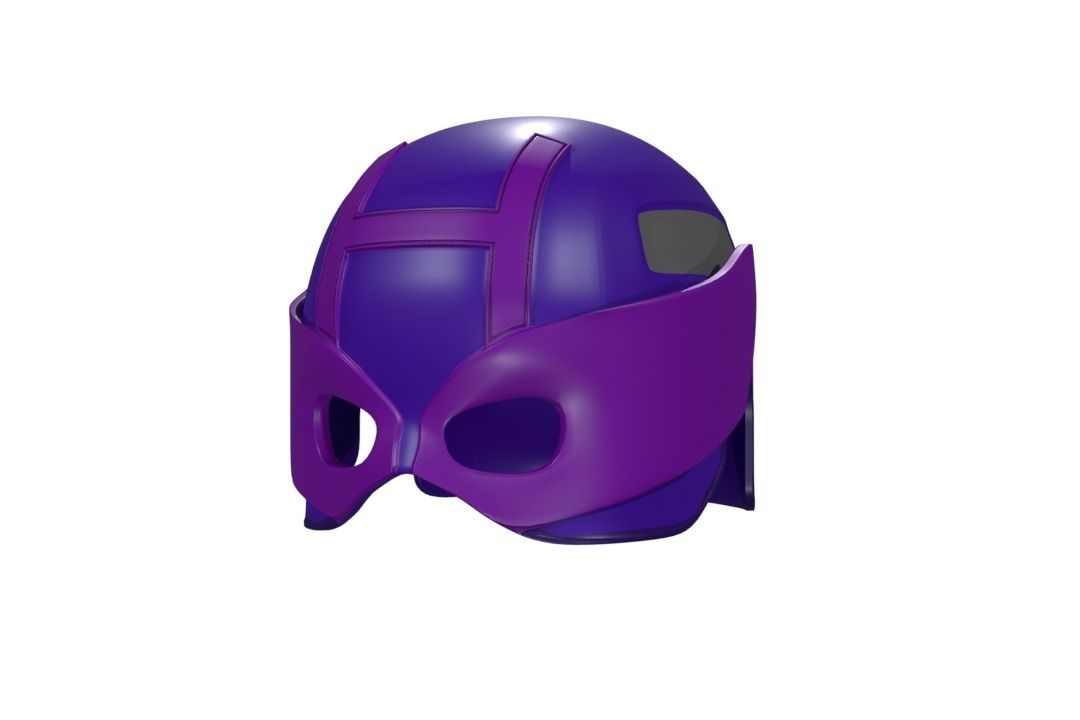 Hawkeye Helmet 3D print model_3