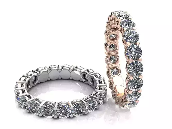 Eternity Band Diamond Ring 15pt