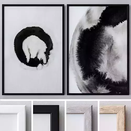 Set of large wall paintings  585