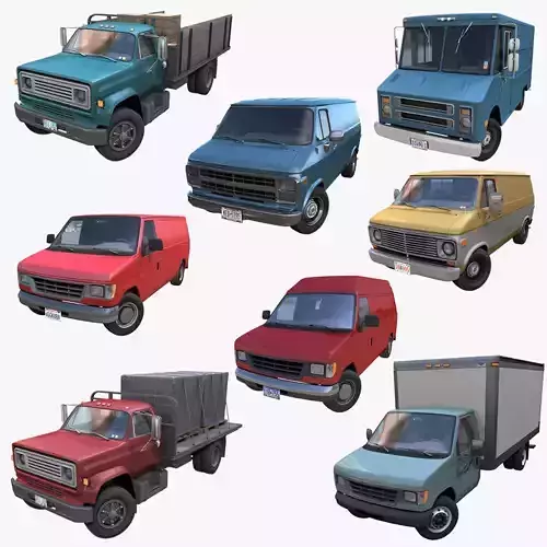 Generic comercial vehiceles collection 