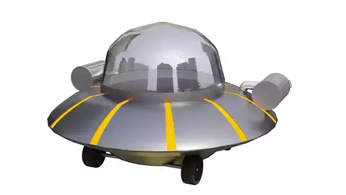 Rick and Morty vehicle 3D model