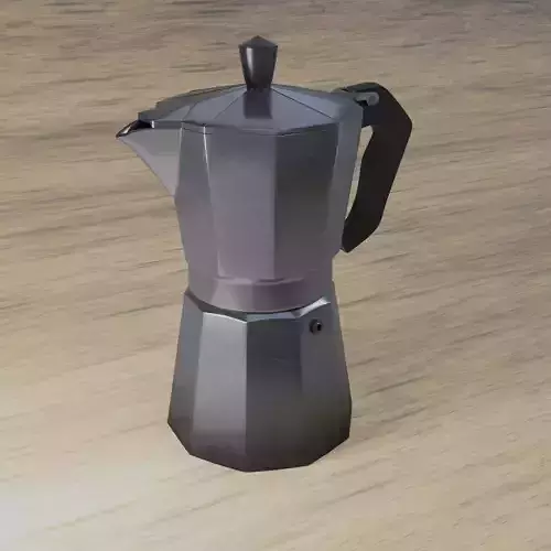 Moka pot 3D model