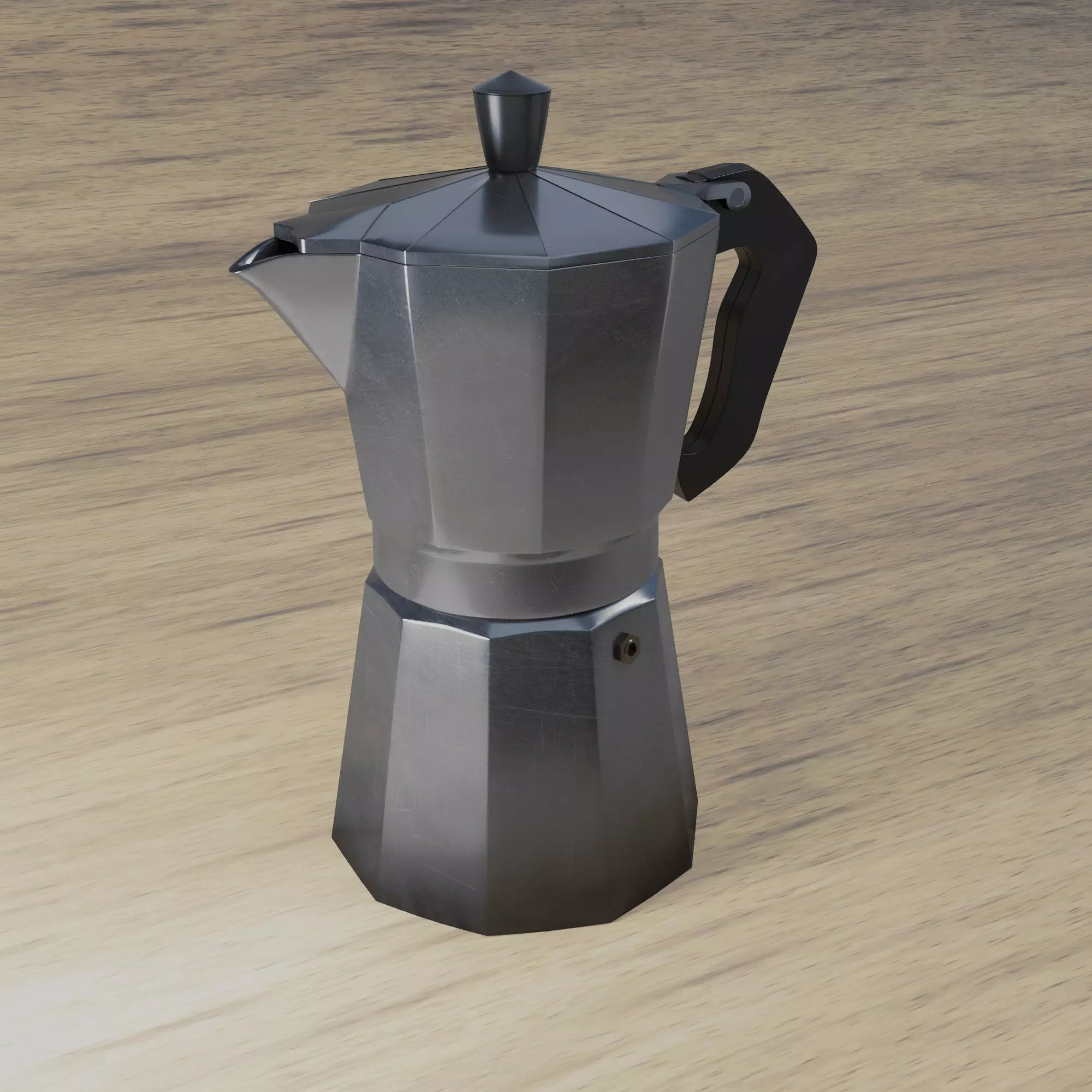 Moka pot 3D model_0
