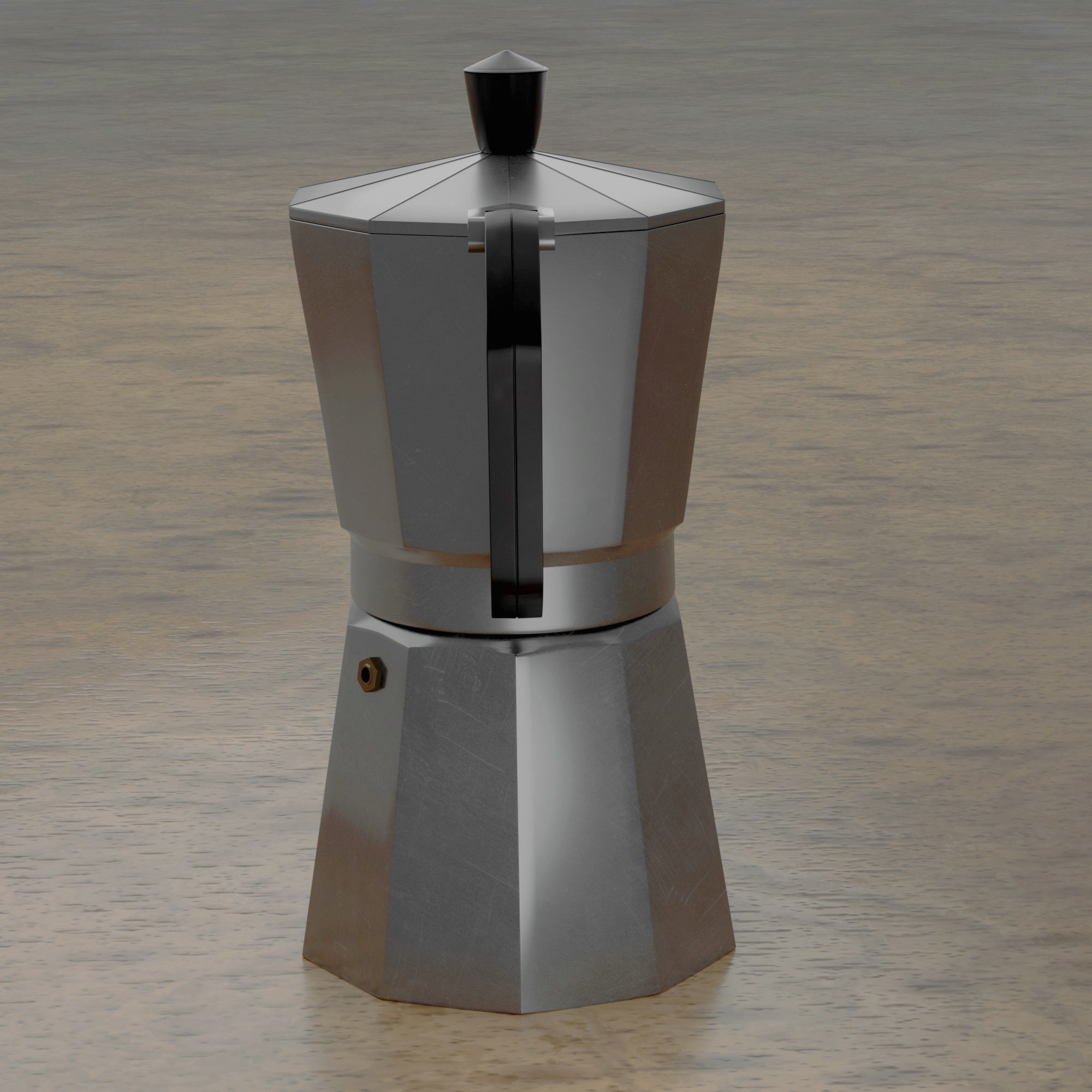 Moka pot 3D model_5