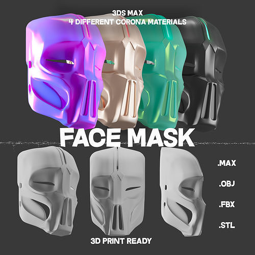 The Mask 3D print model