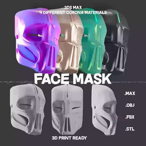 The Mask 3D print model
