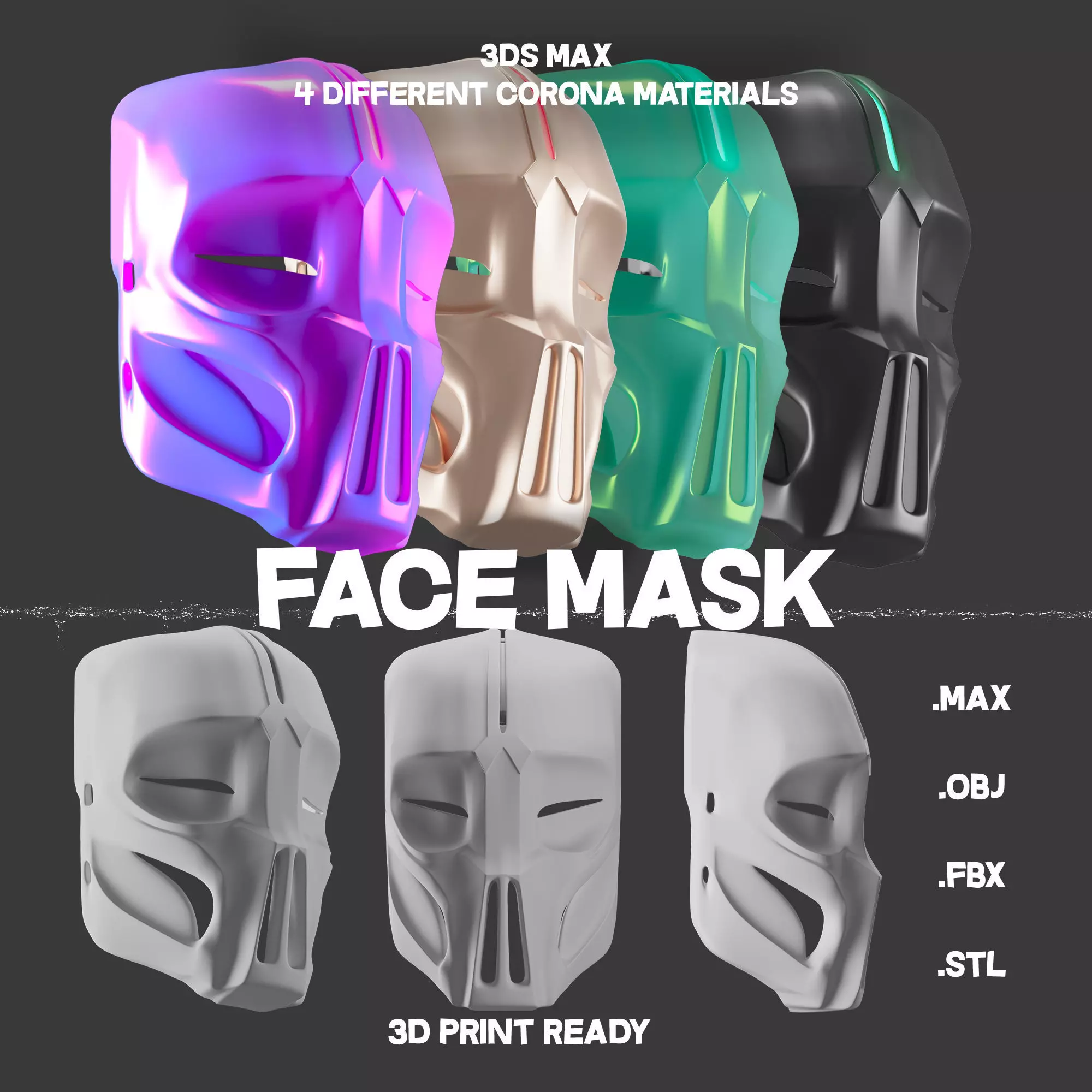 The Mask 3D print model_0