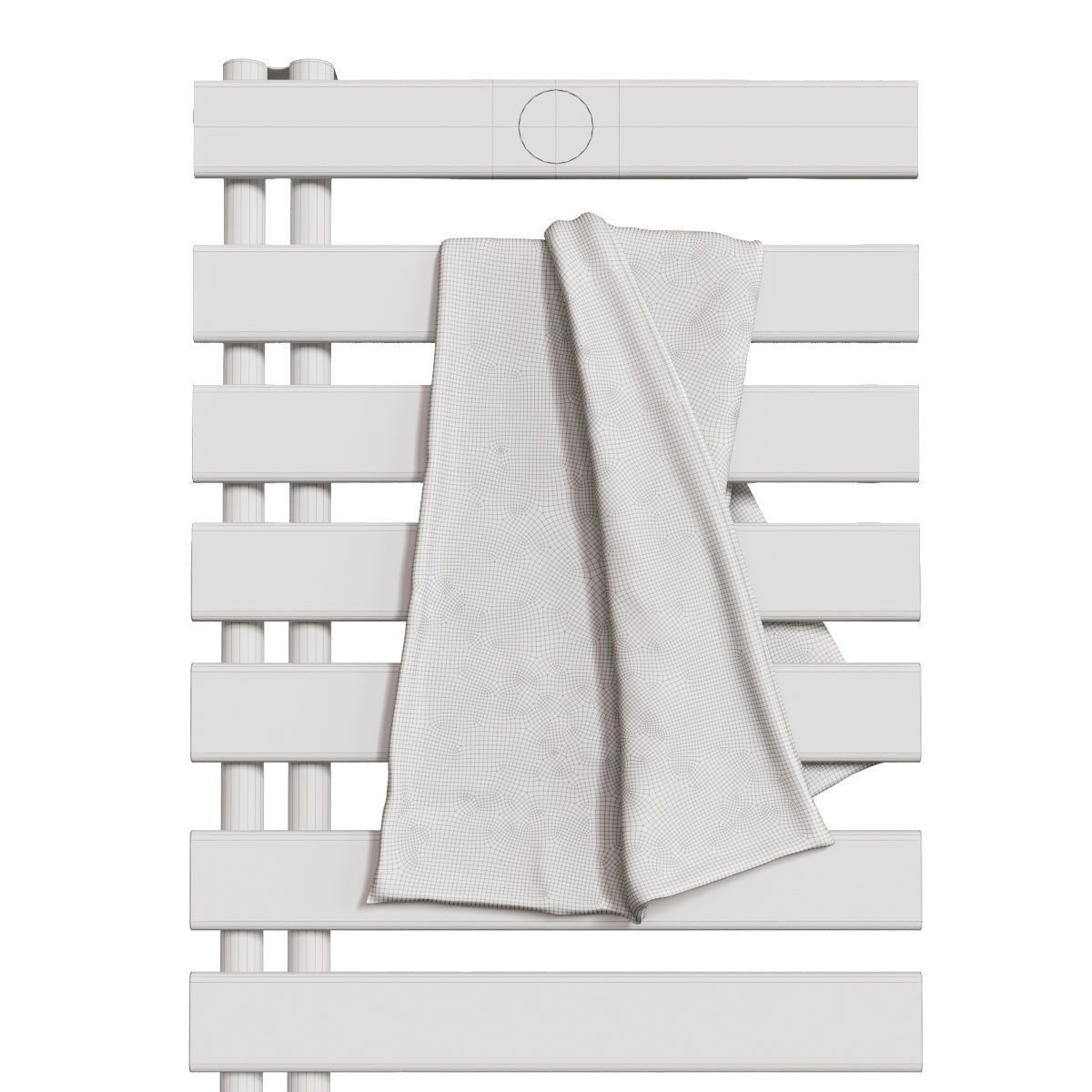 OWS Temperature Electric Towel Rack 3D model_6