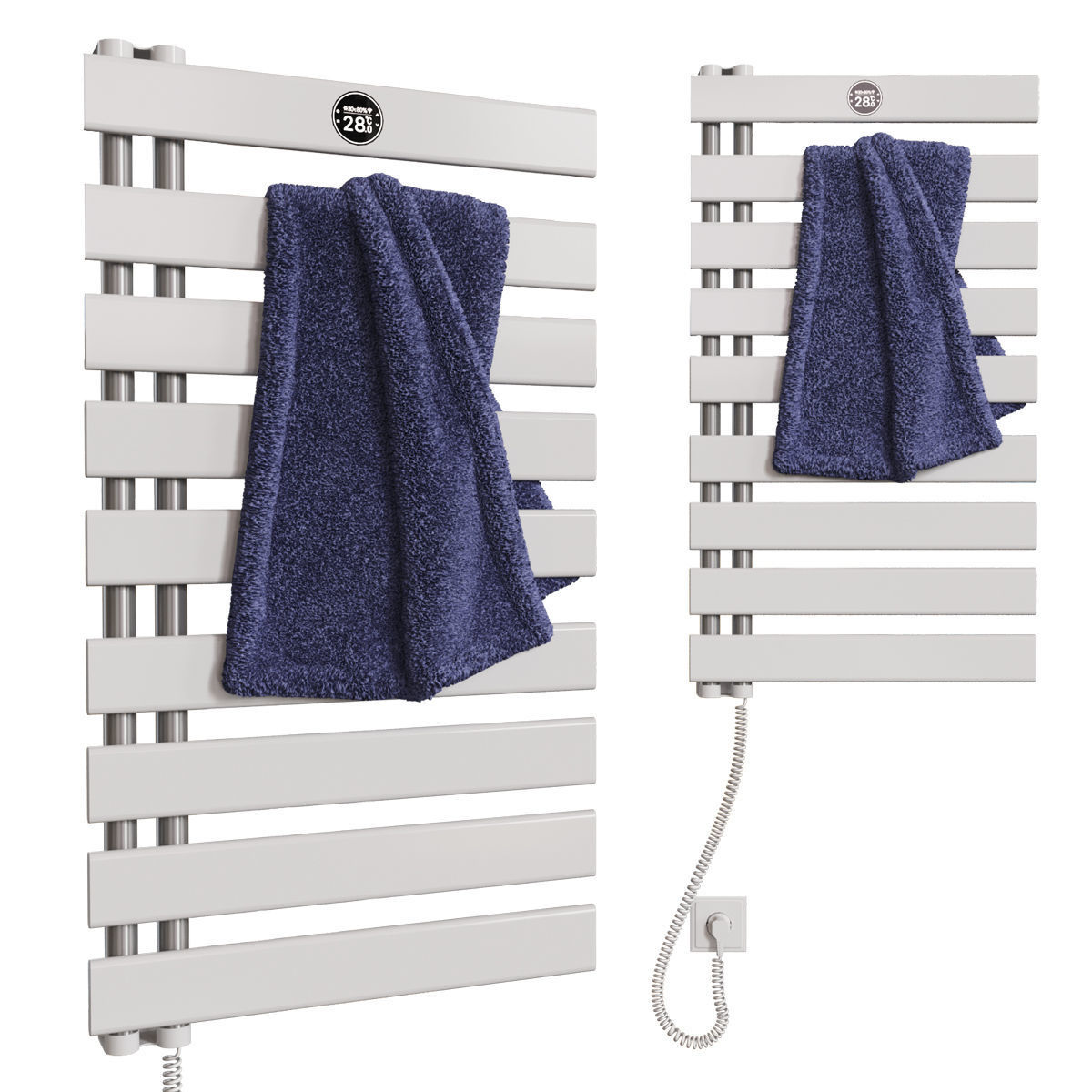 OWS Temperature Electric Towel Rack 3D model_1