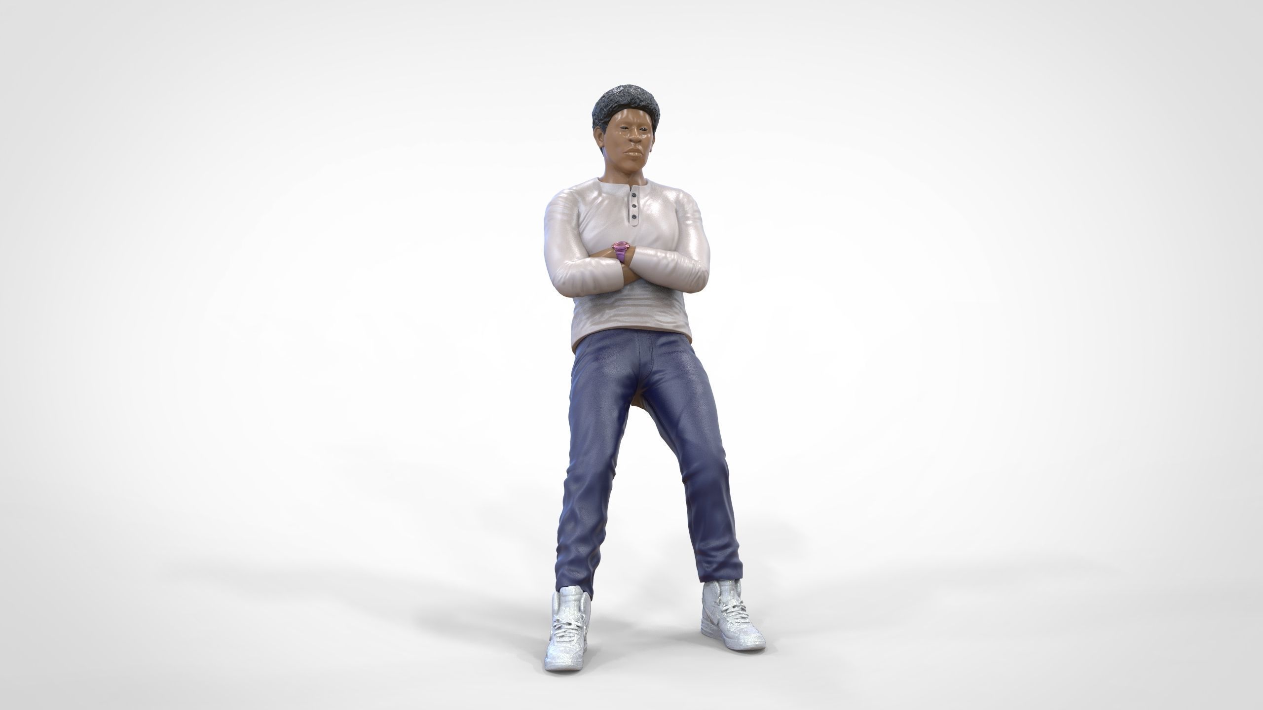 N5 F9Tej Parker Ludacris in fast and furious 3D print model_17