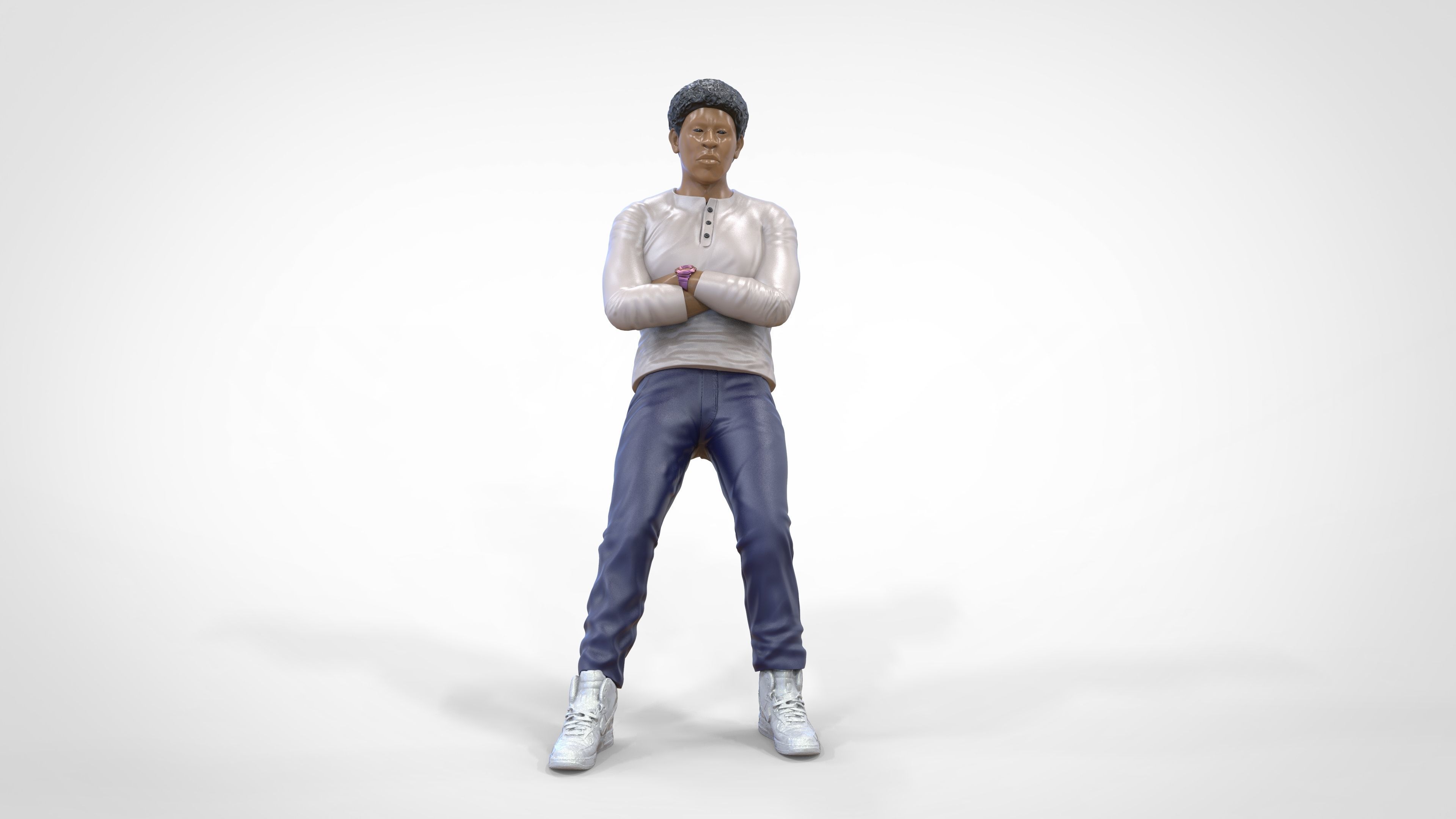 N5 F9Tej Parker Ludacris in fast and furious 3D print model_36