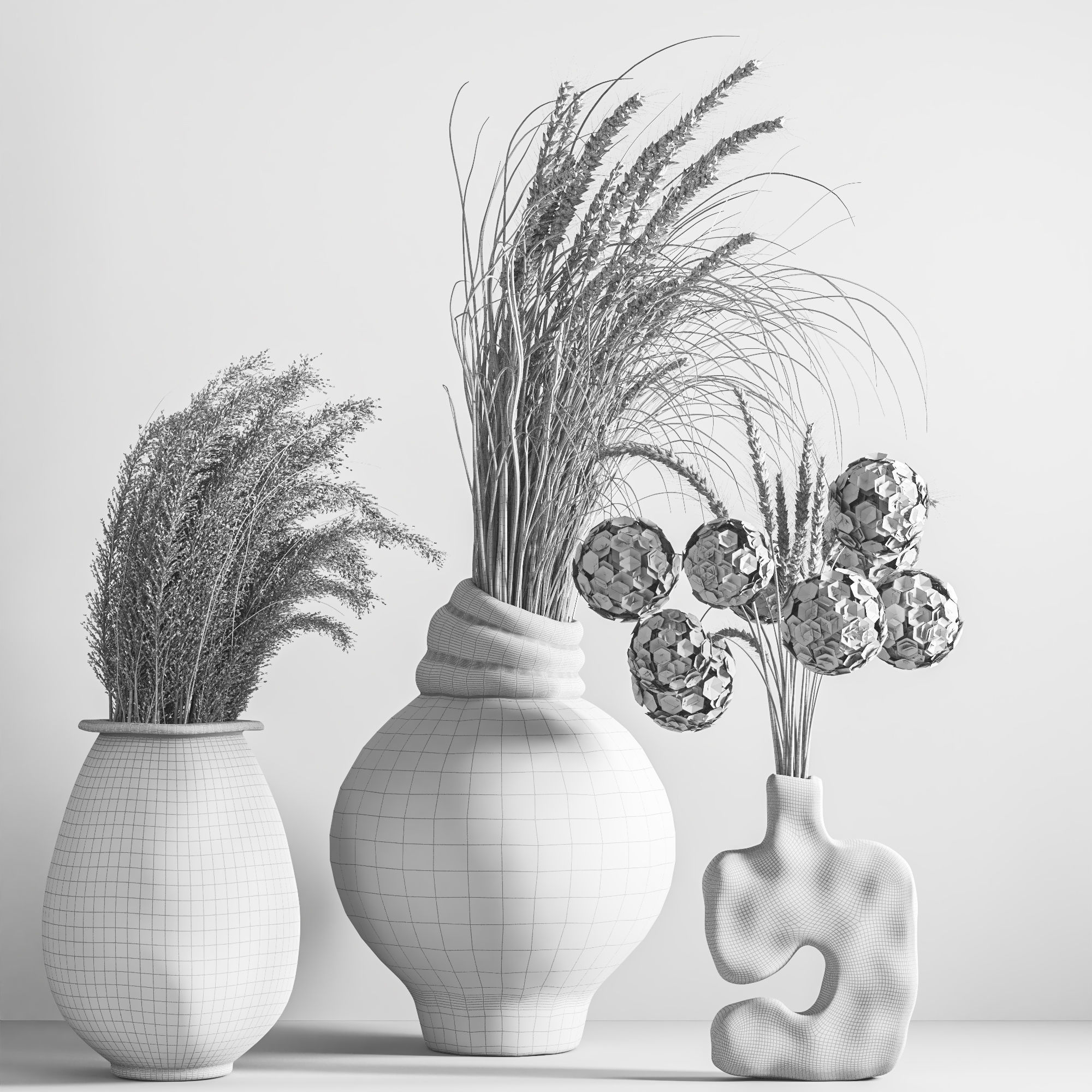 Bouquet collection 03 3D model_5