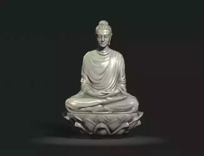 Buddha statue 3D print model