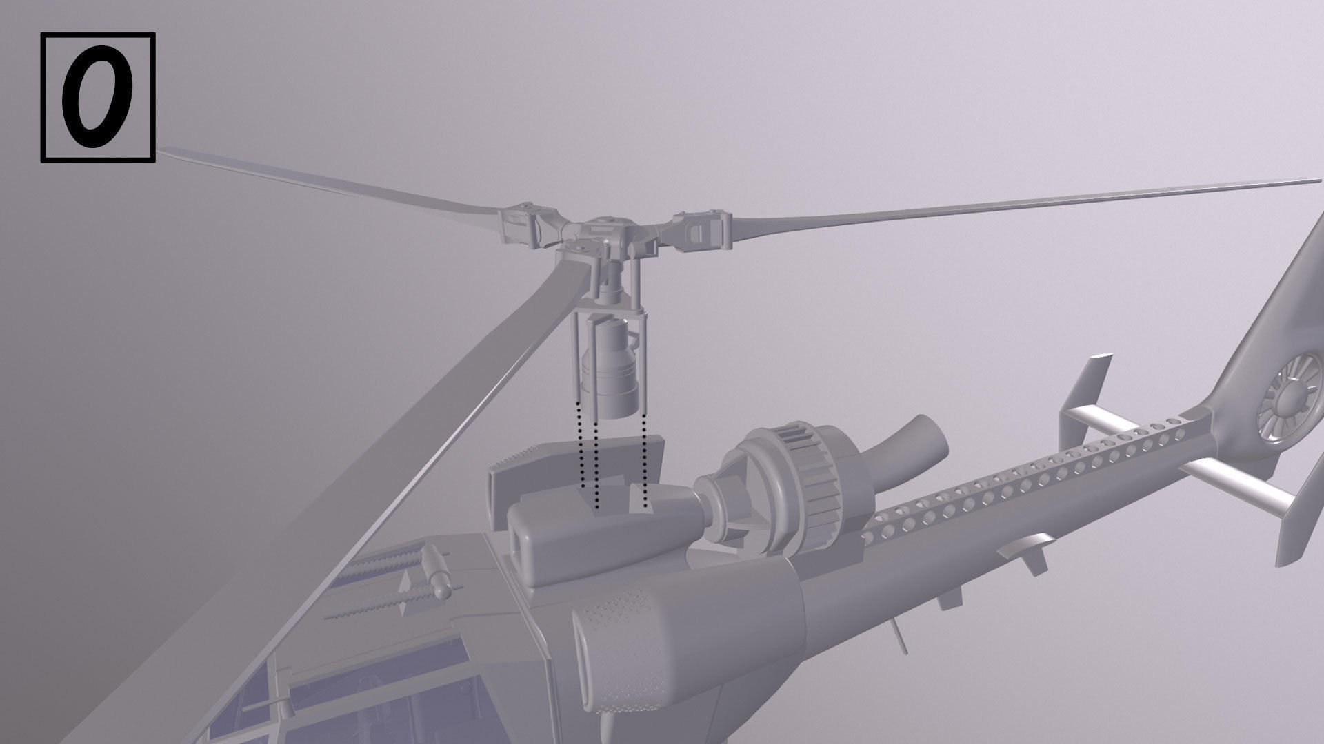 Blue Thunder helicopter 3D print model_34