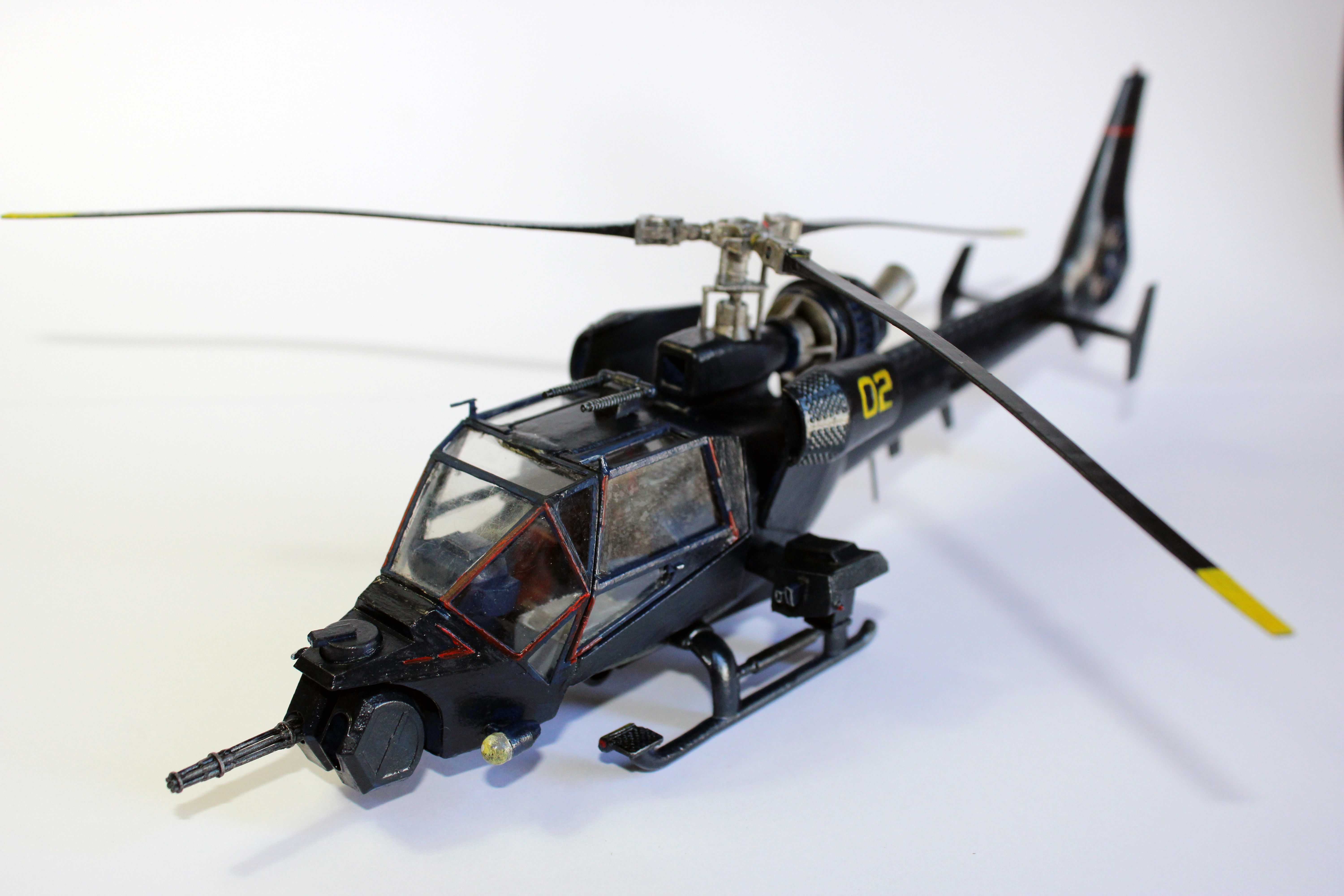 Blue Thunder helicopter 3D print model_7