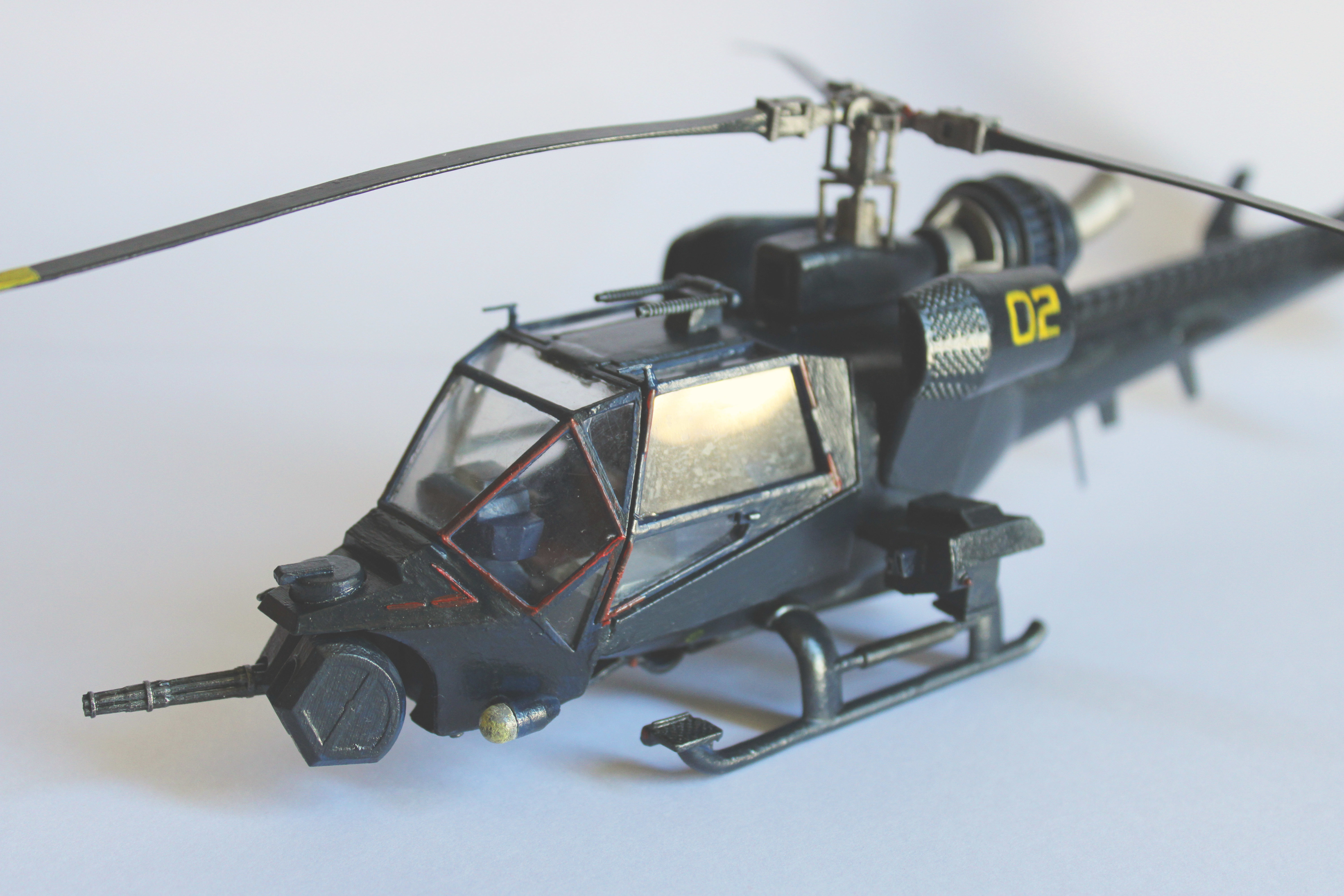 Blue Thunder helicopter 3D print model_5