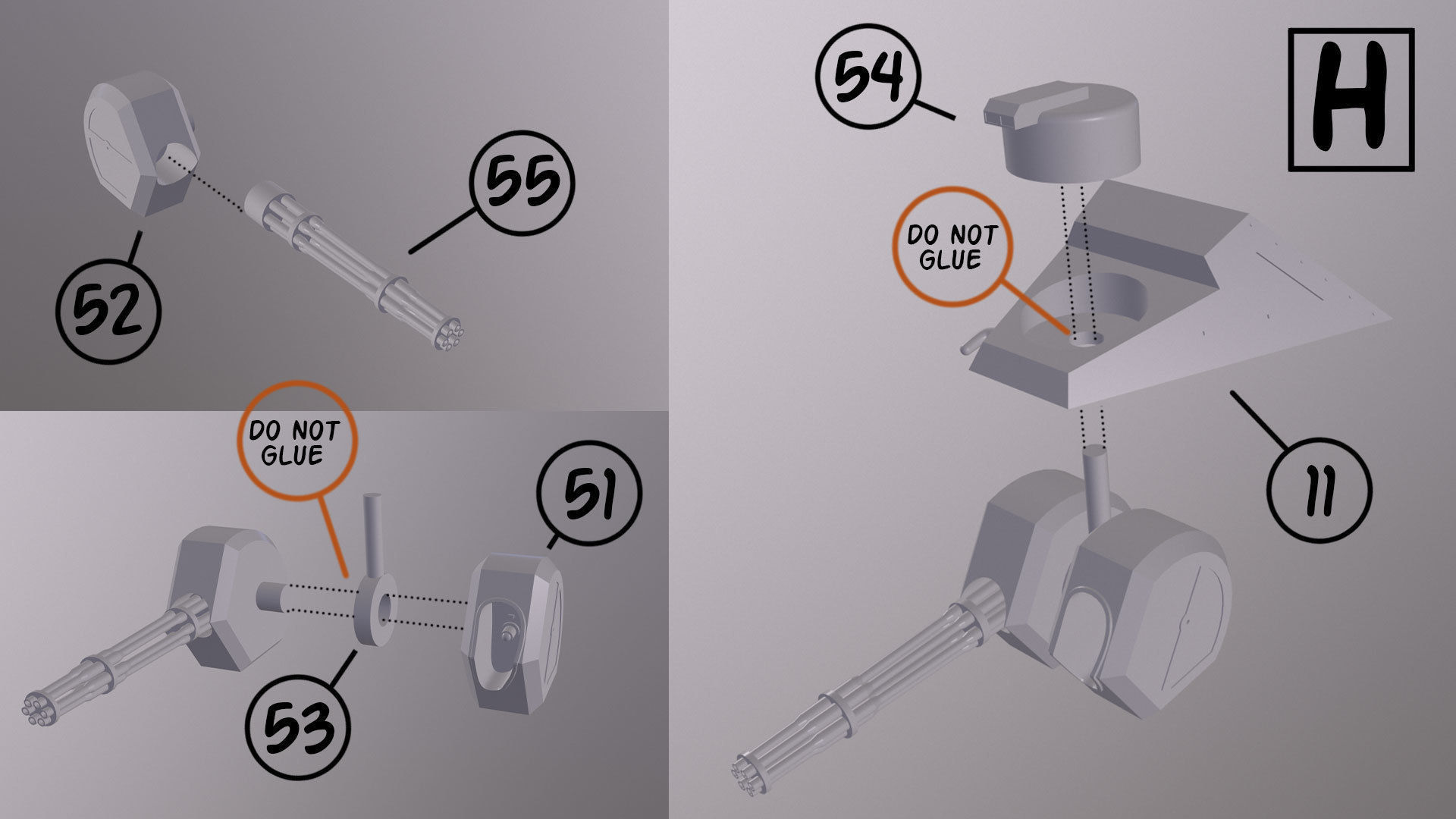 Blue Thunder helicopter 3D print model_27