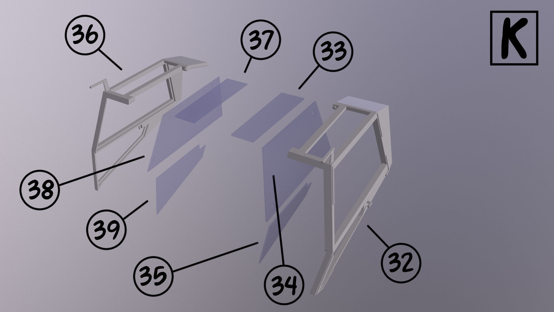 Blue Thunder helicopter 3D print model_30