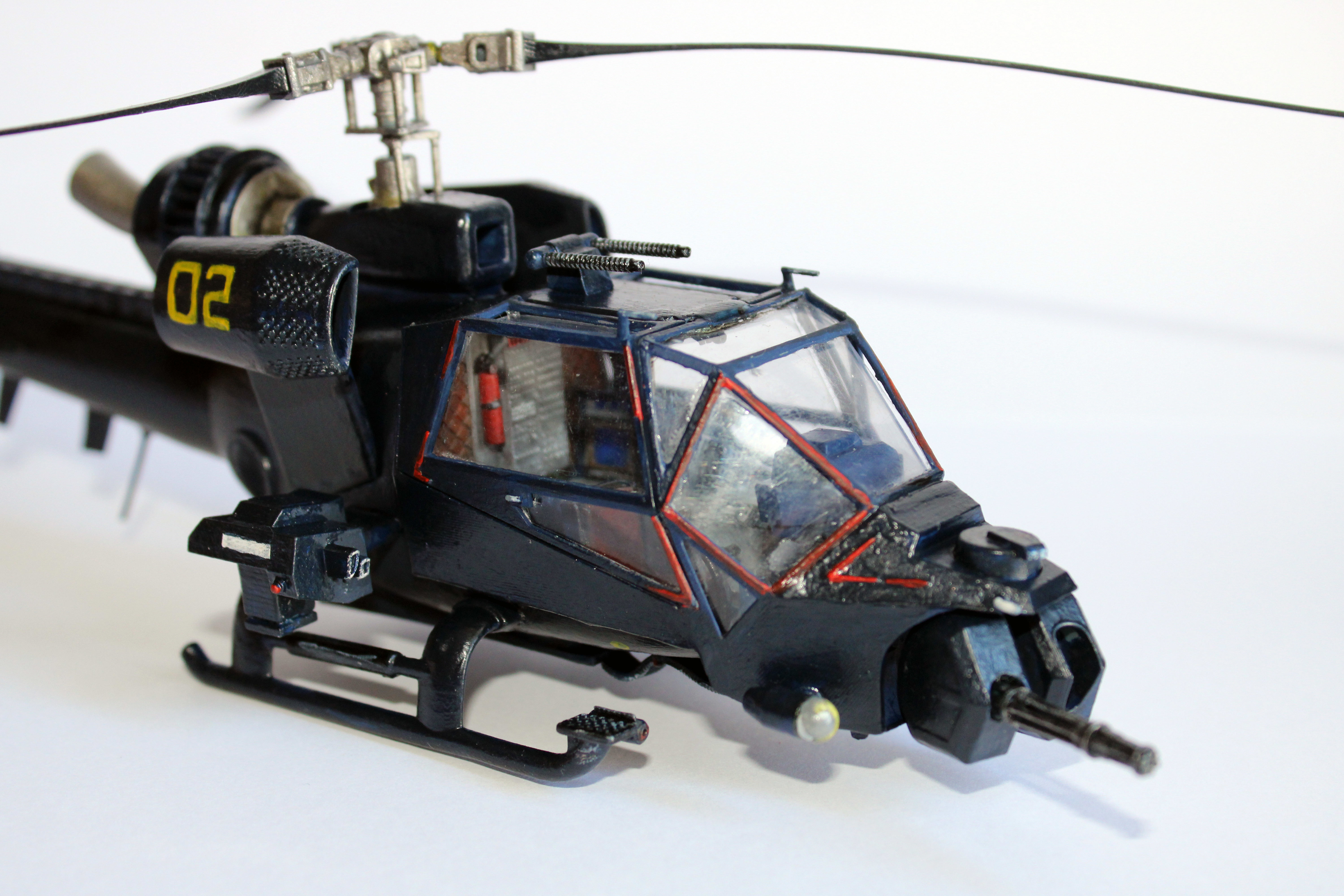Blue Thunder helicopter 3D print model_4