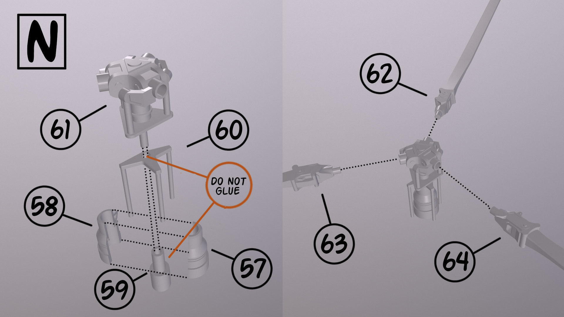 Blue Thunder helicopter 3D print model_33