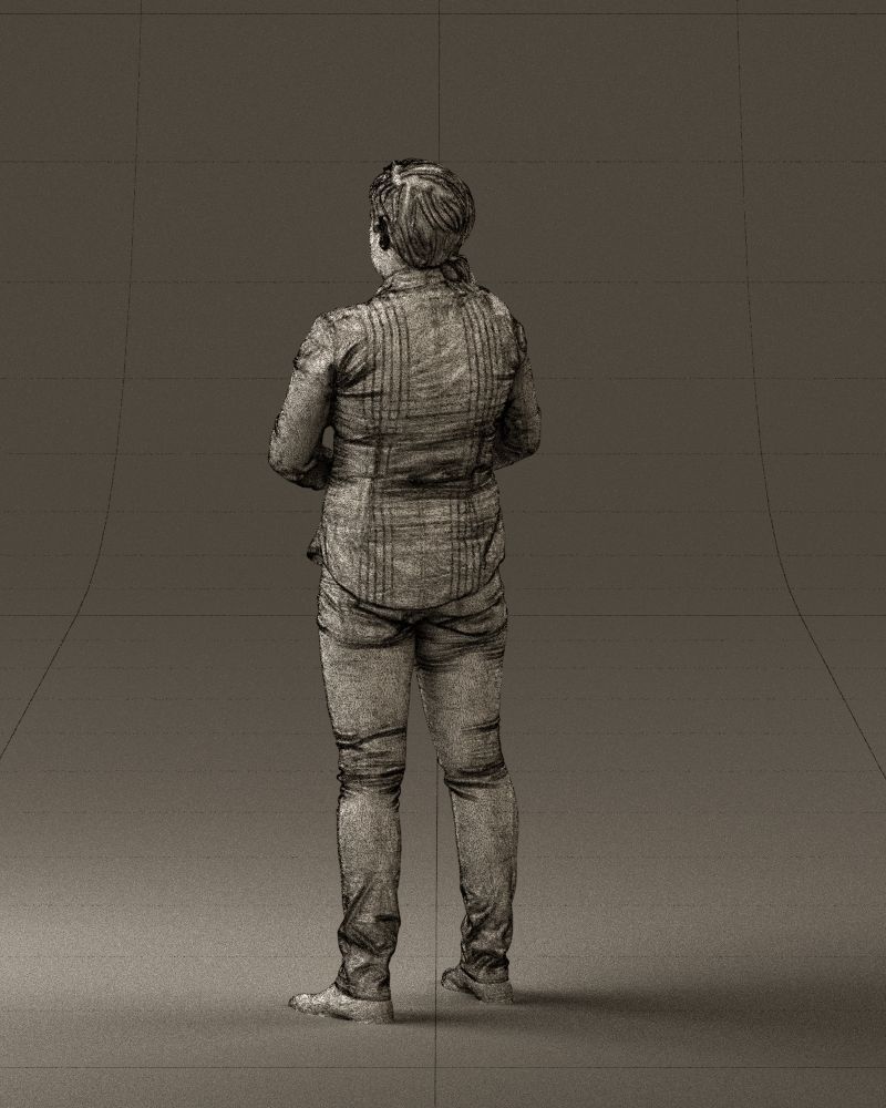 Woman with kid in the arms 0627 3D Print Ready 3D print model_23