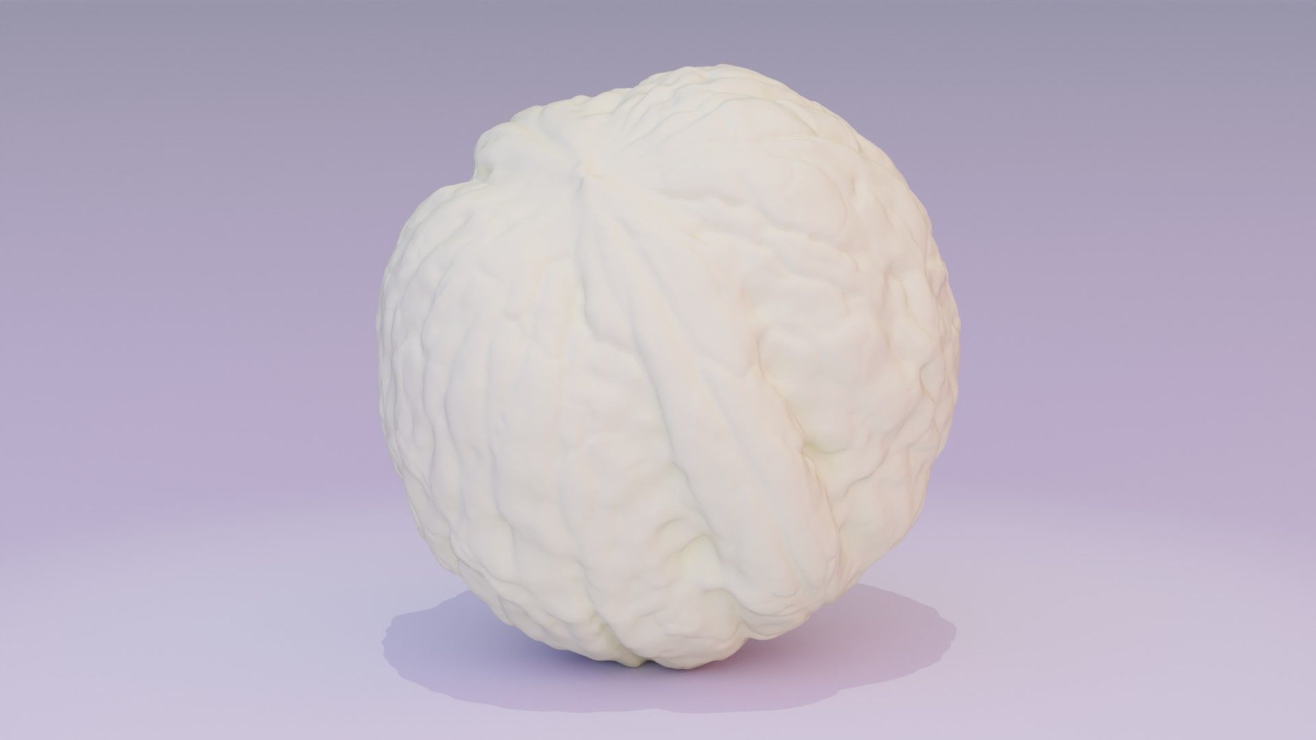 Walnut fruit 02 high-poly 3D model_27