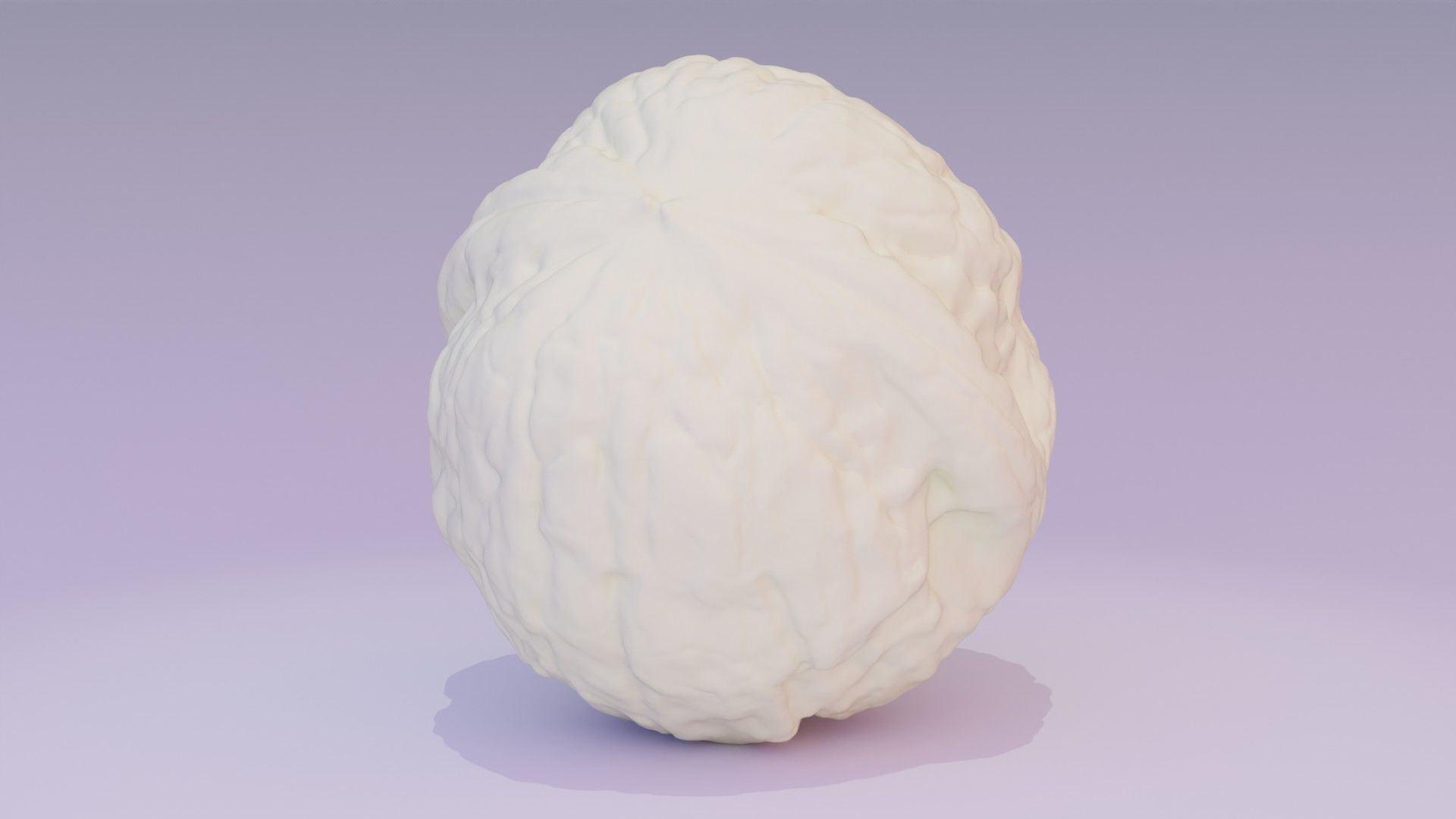 Walnut fruit 02 high-poly 3D model_22