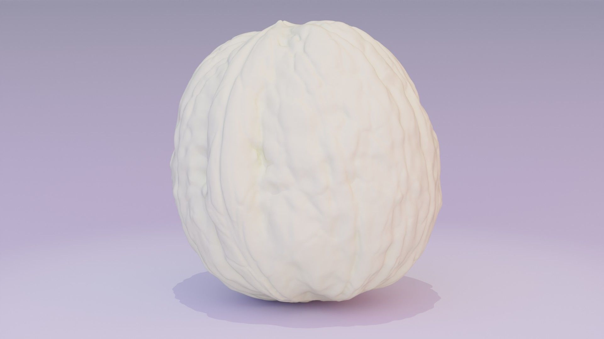 Walnut fruit 02 high-poly 3D model_25