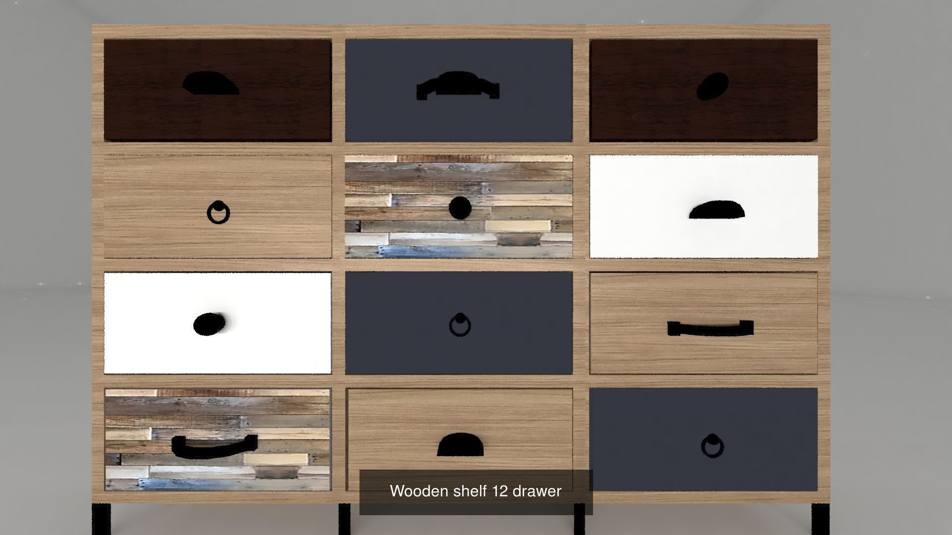 wooden shelfs and roofs collection _3