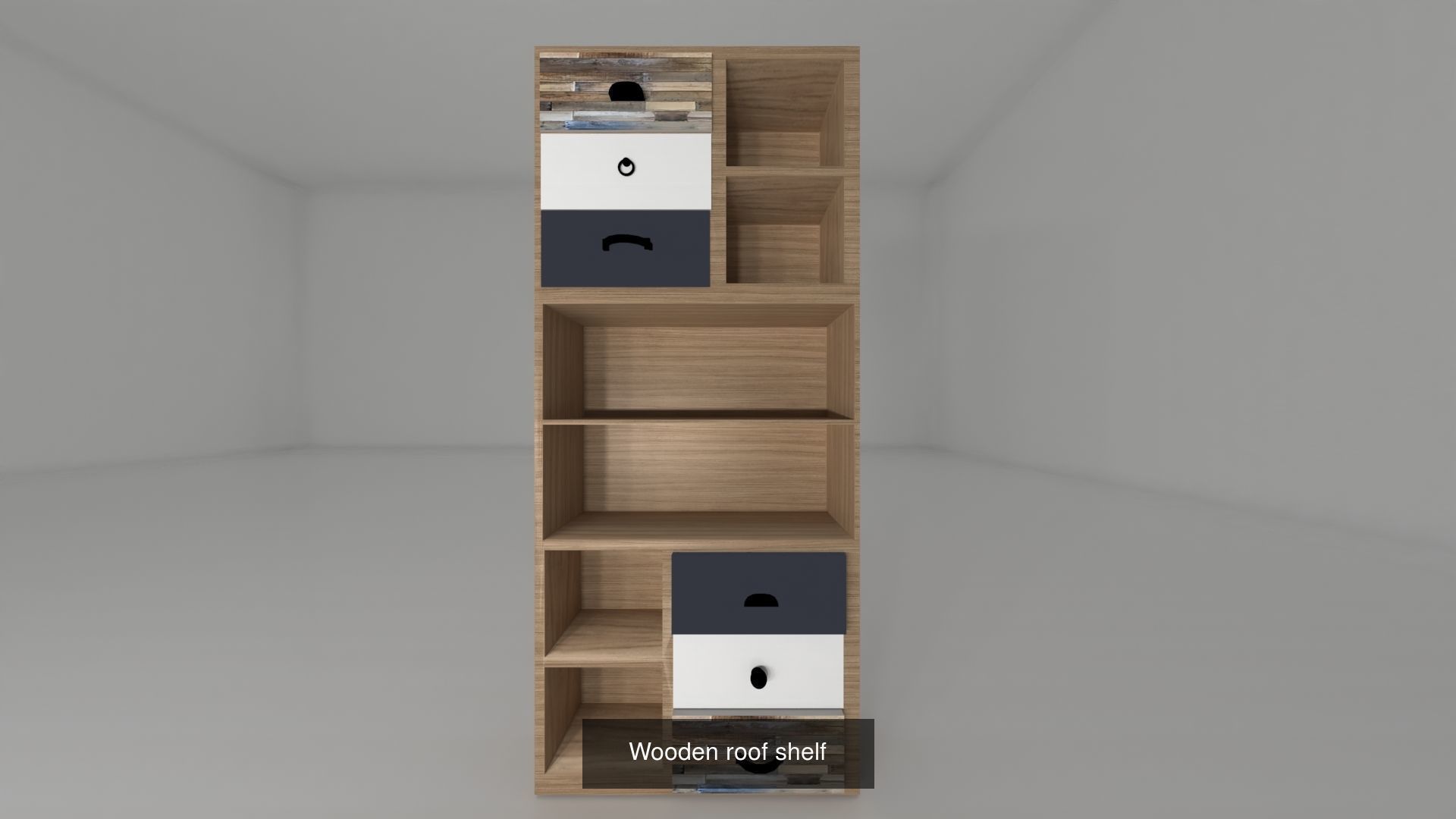 wooden shelfs and roofs collection _4