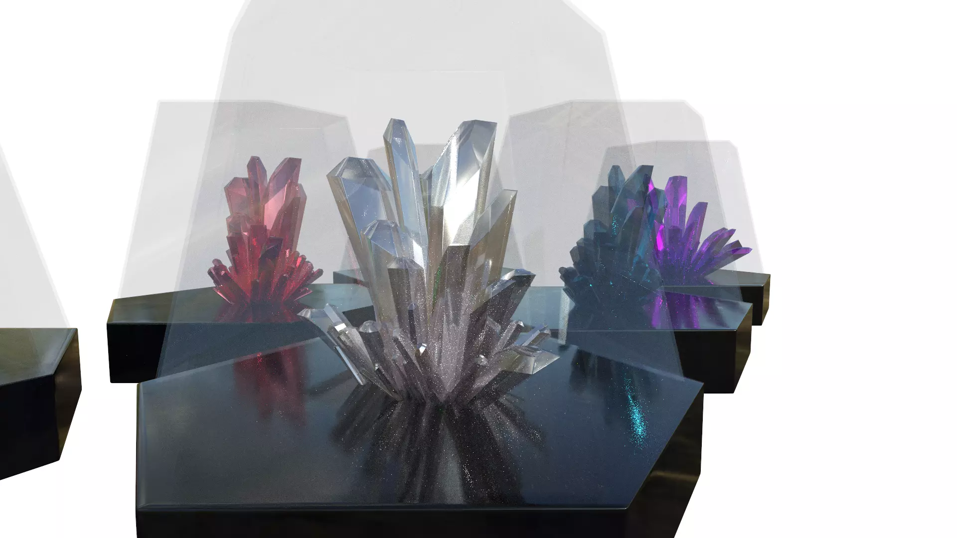 Crystal Model Kit 3D model