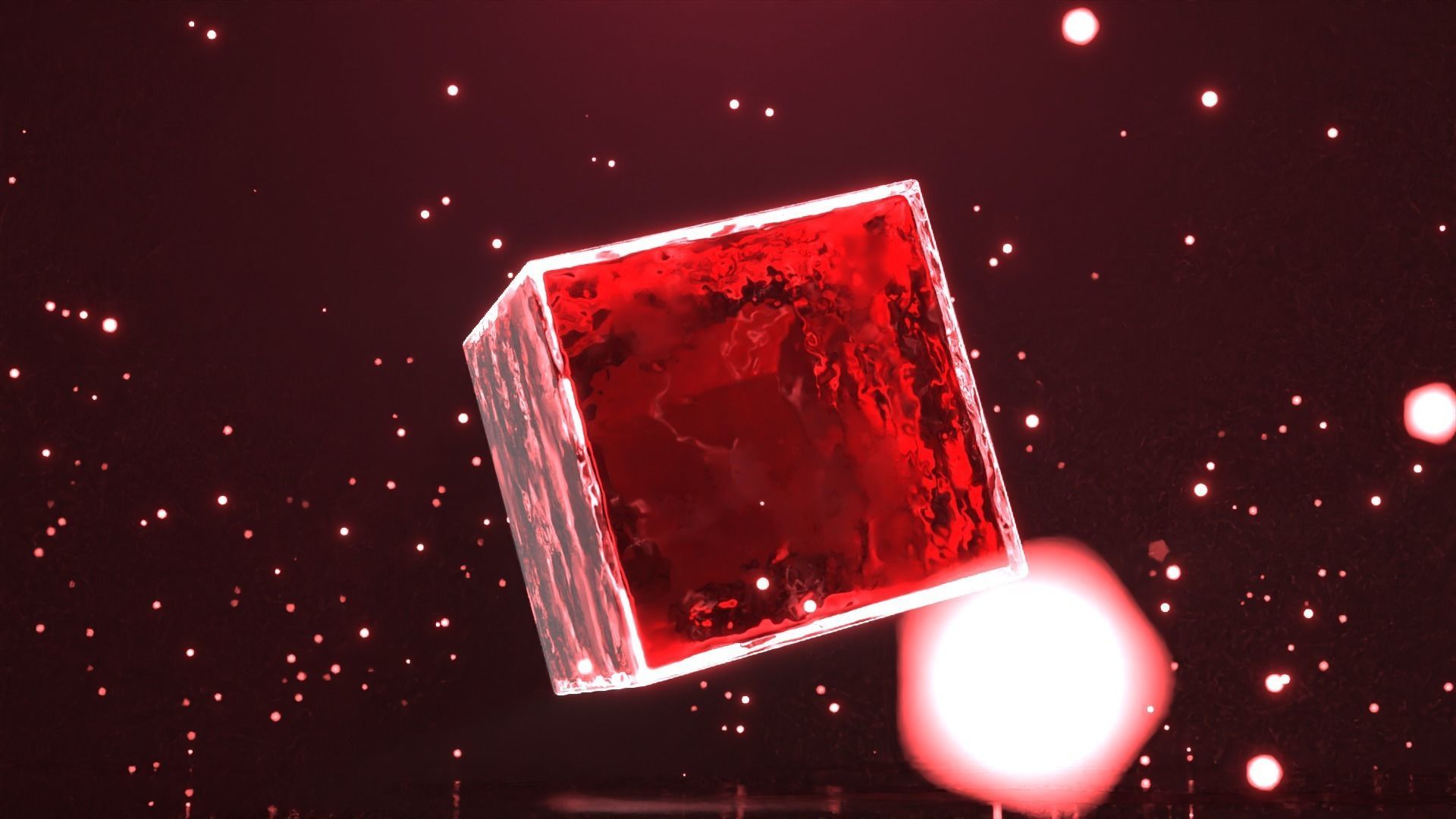 Beautiful animated cube 3D model_9