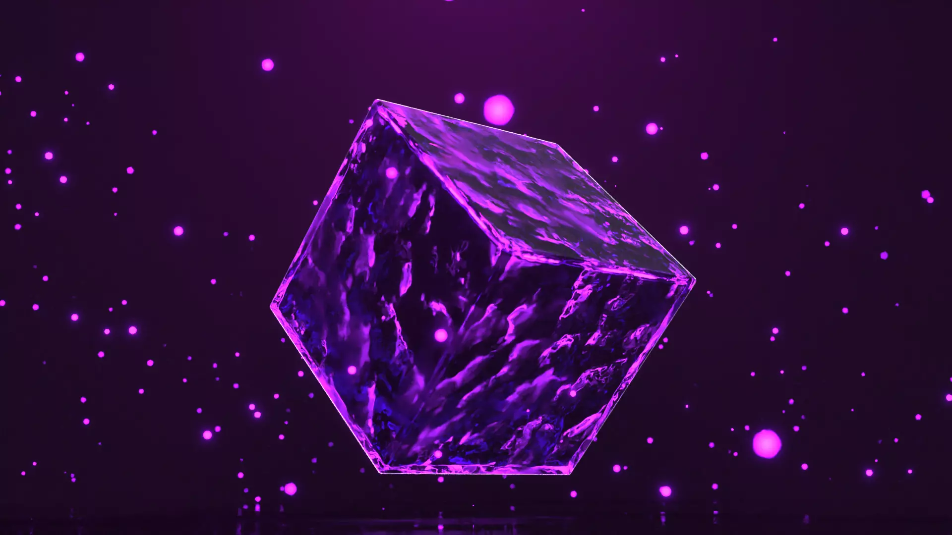 Beautiful animated cube 3D model_0