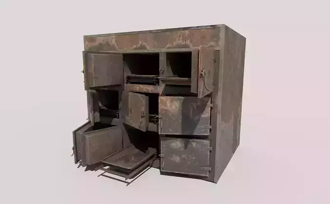 Worn Morgue 3D model