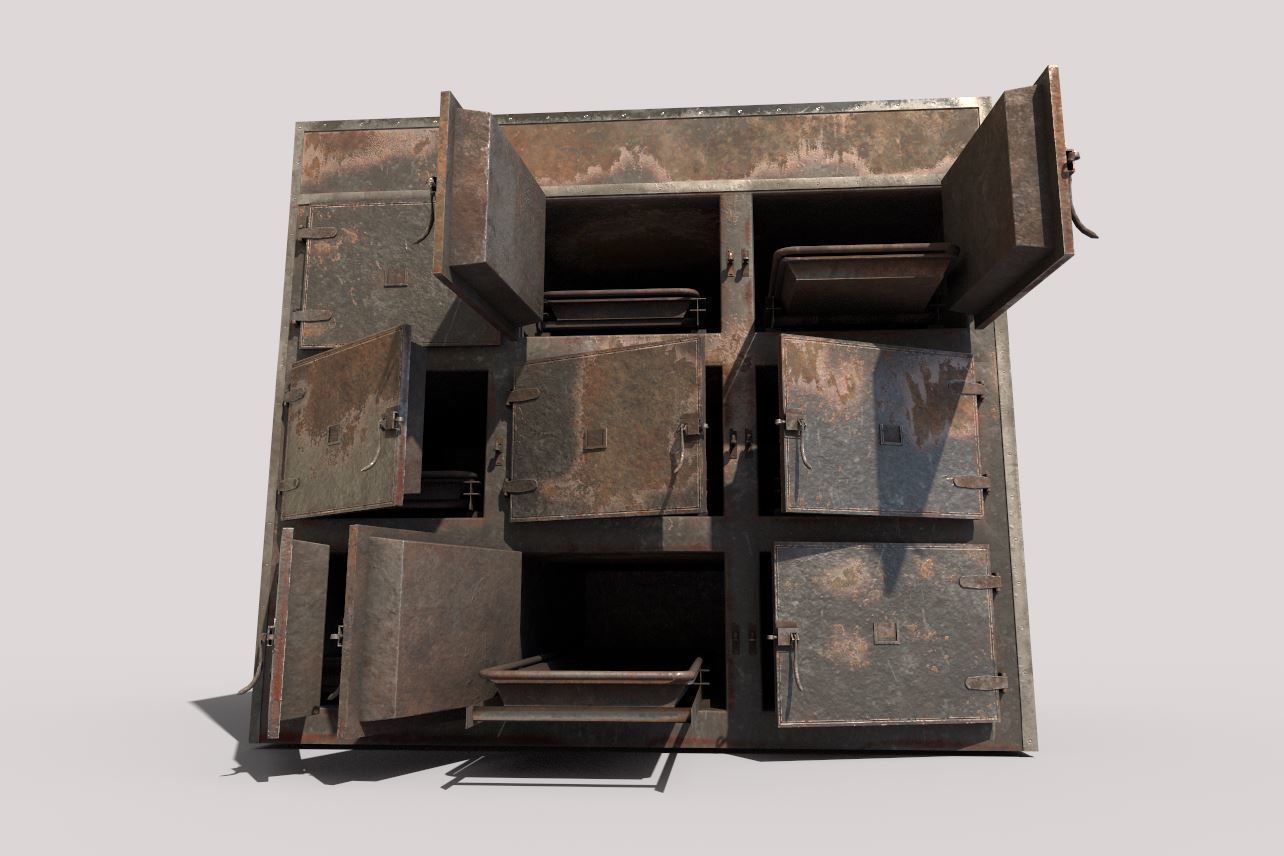 Worn Morgue 3D model_3