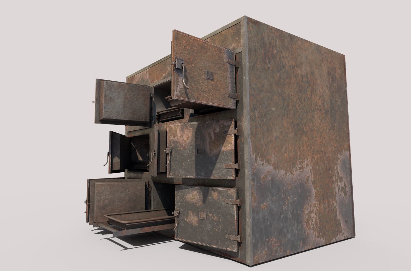 Worn Morgue 3D model_5