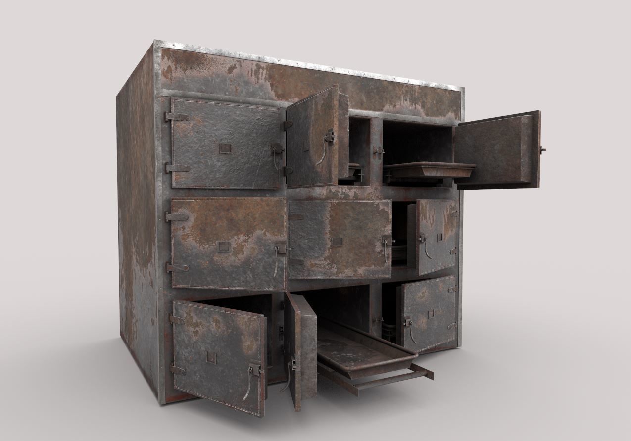 Worn Morgue 3D model_6