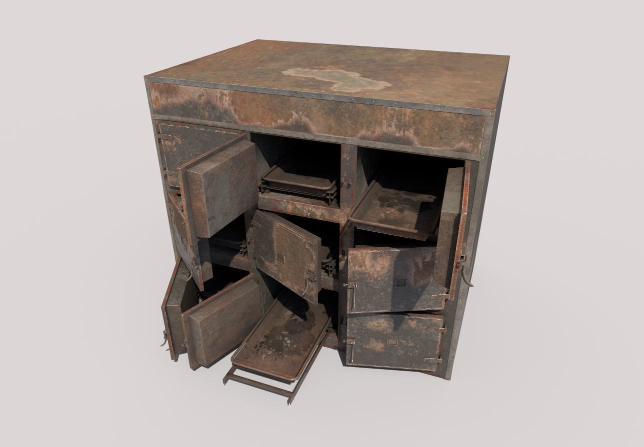 Worn Morgue 3D model_4