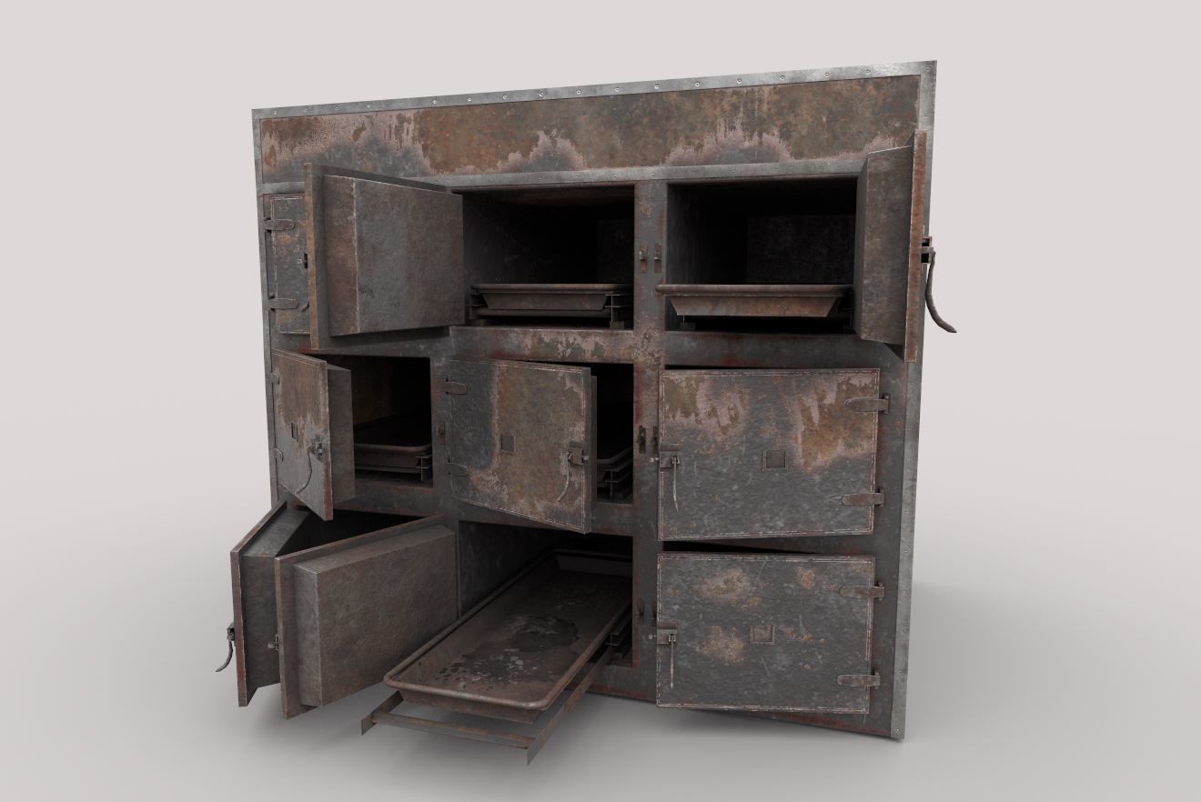 Worn Morgue 3D model_7
