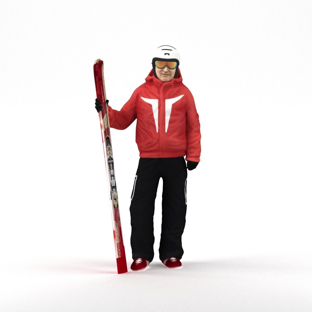 man in ski suit with ski 1099 3D Print Ready 3D print model_36