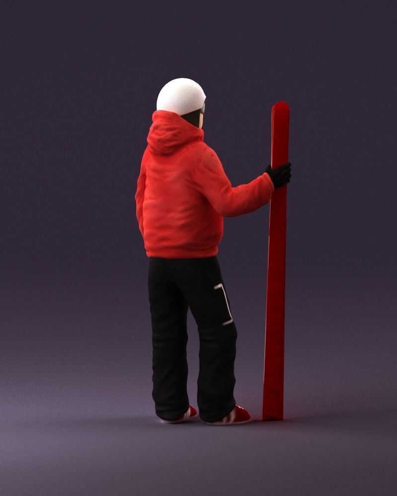 man in ski suit with ski 1099 3D Print Ready 3D print model_17