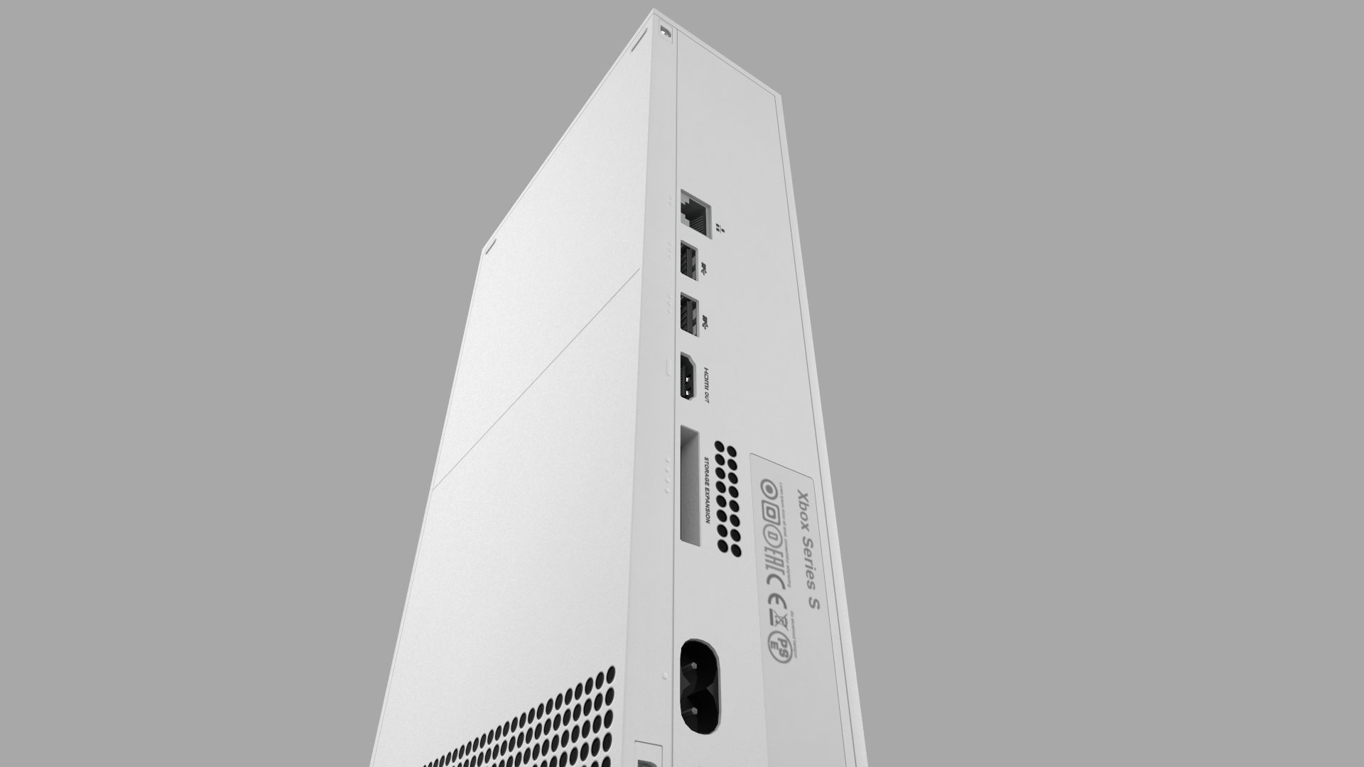 Xbox Series S 3D model_2