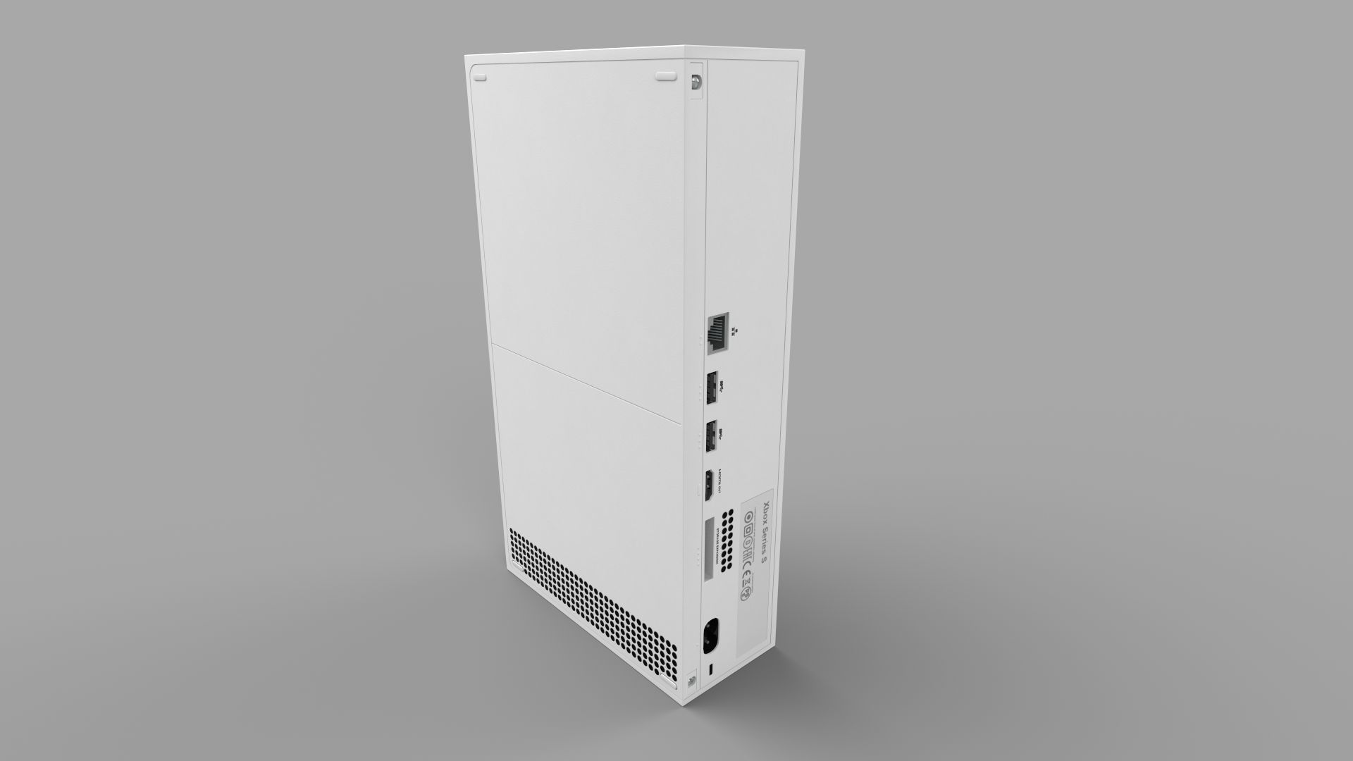 Xbox Series S 3D model_1