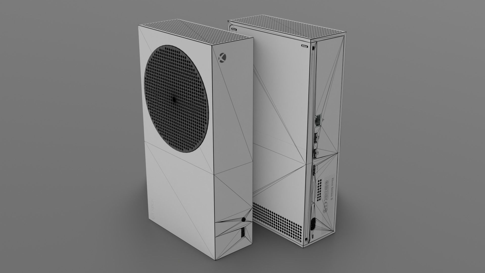 Xbox Series S 3D model_3