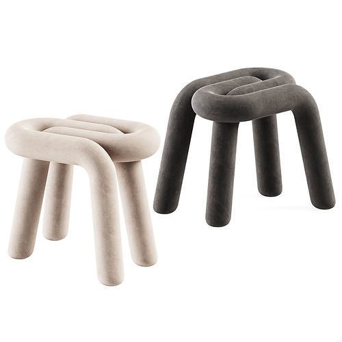 Bold Stool by Moustache 3D model