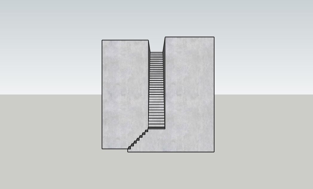 Mini Concrete Planter Box02 3D print model_3